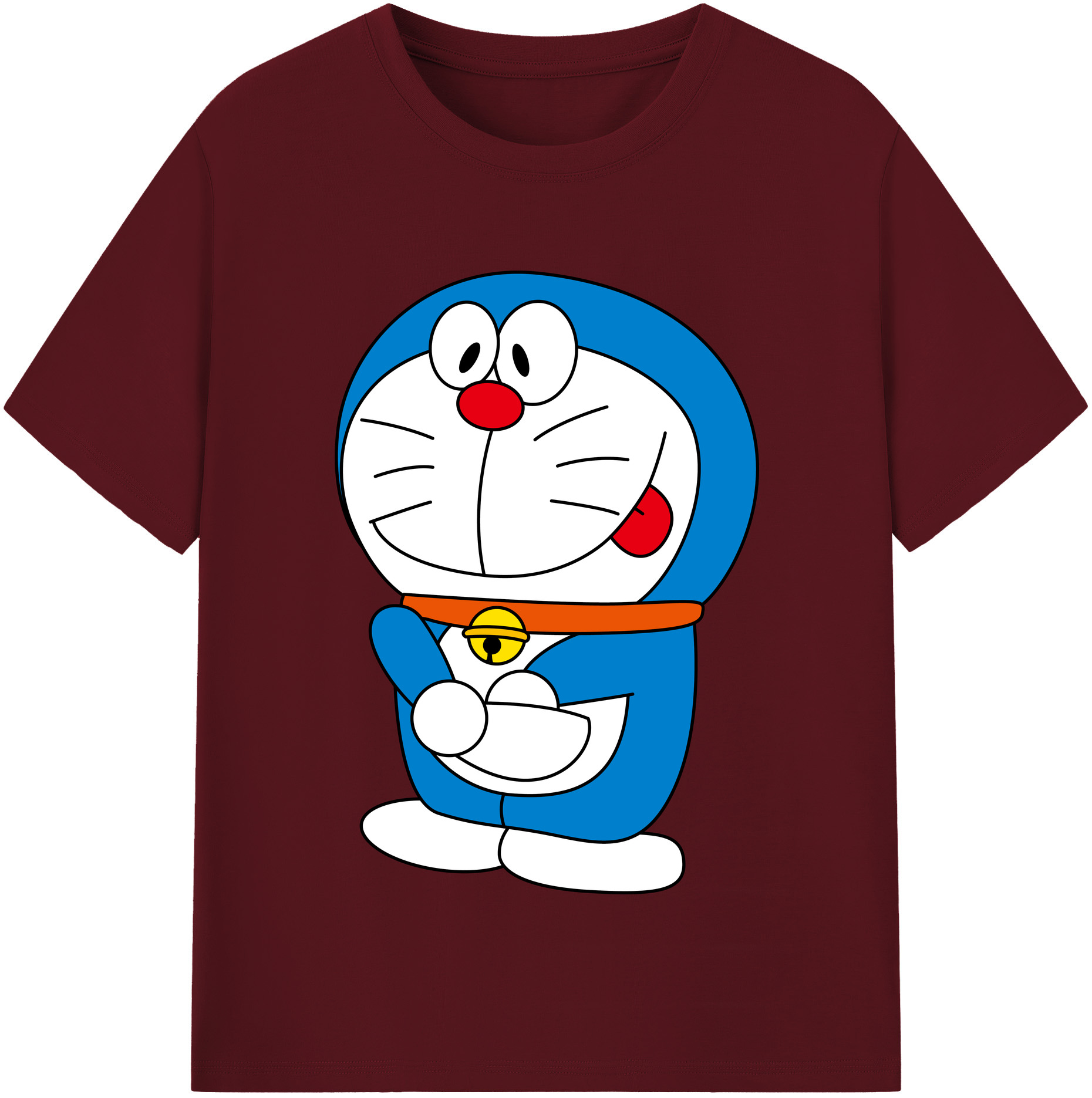 （画像用） ドラえもん Doraemon 綿100％半袖Tシャツ（フロントプリント）